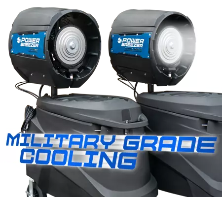 power breezer military cooling mobile