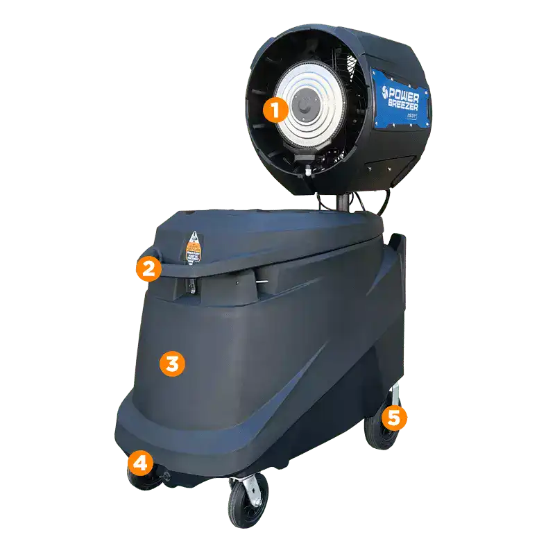 power breezer max product overview front