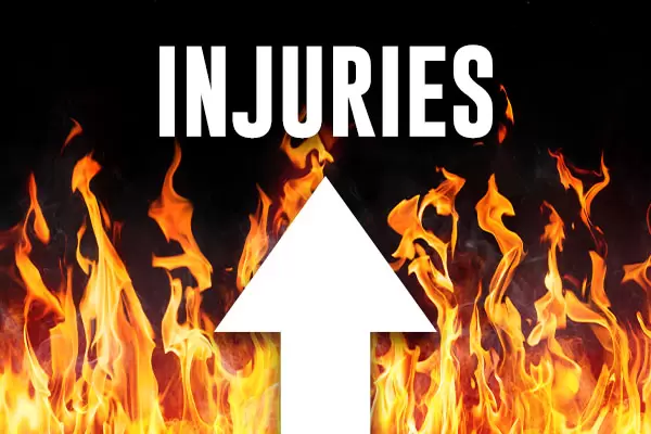 injuries in fire