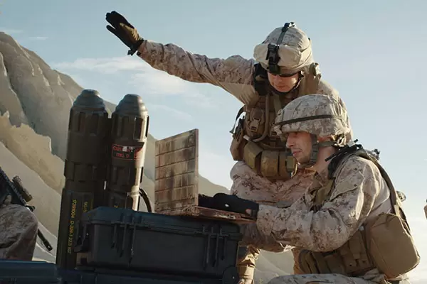 soldier in extreme heat