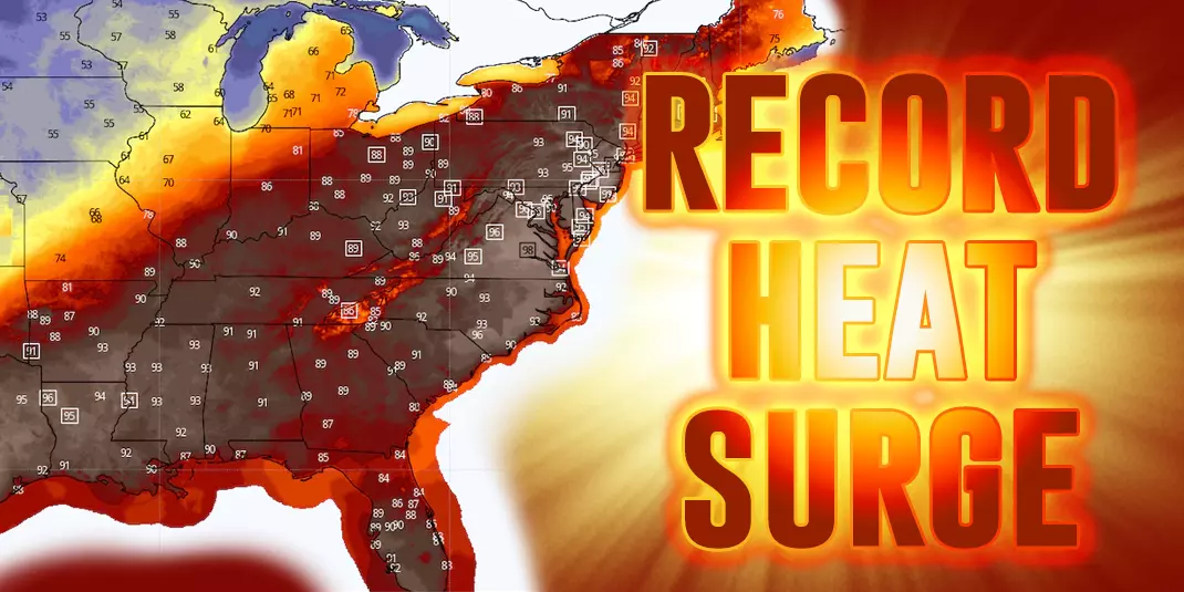 record heat surge