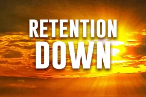 retention down