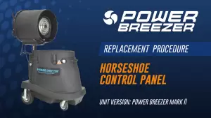 power breezer mark 2 horseshoe replacement procedure