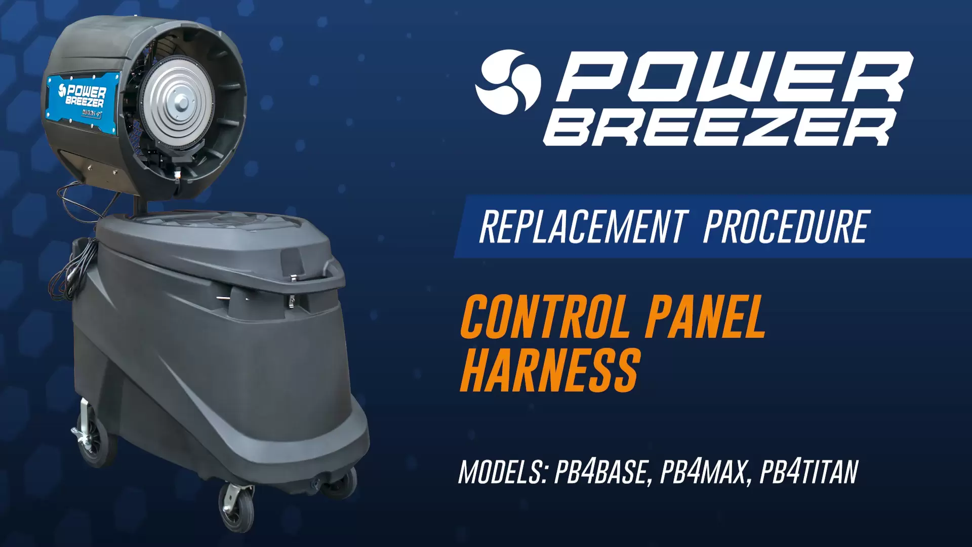 Power Breezer Mach 4+ Control Panel Harness Replacement Procedure