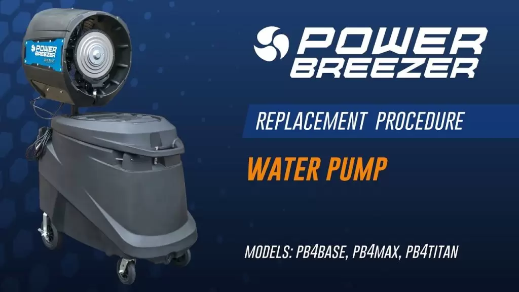 Power Breezer Mach 4+ Water Pump Replacement Procedure Power Breezer